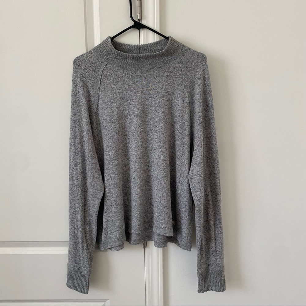 Abercrombie and Fitch Women’s Mock Neck  Pullover Sweater Spring Fall Career XL